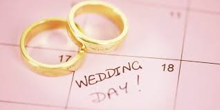 calendar helps set wedding budget