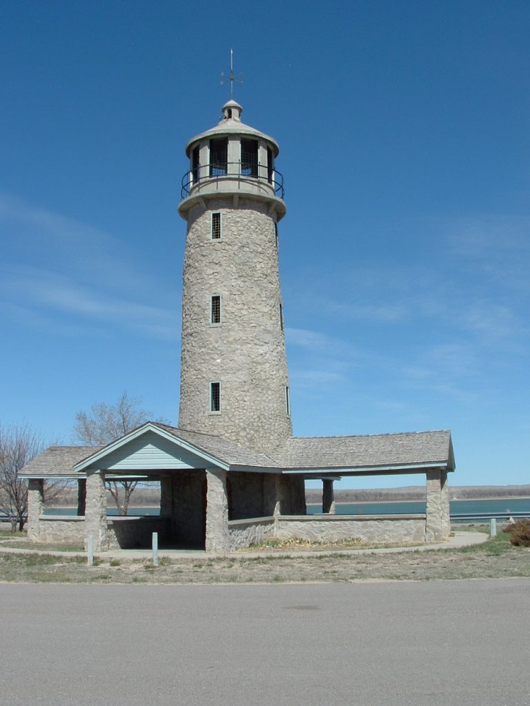 Lighthouse at Lake Minatare