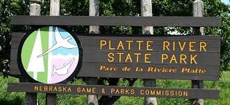 Platte River State Park sign