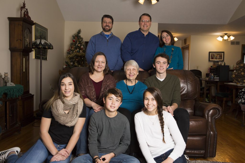 extended family photo