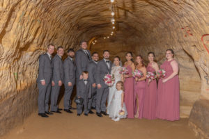 wedding party in Robber's Cave